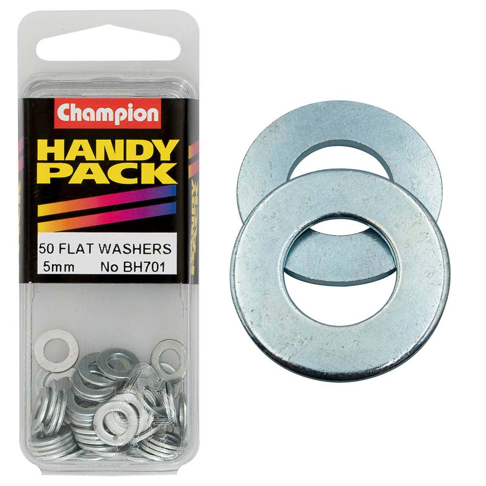 Champion Handy Pack Flat Steel Washer 5mm CWS