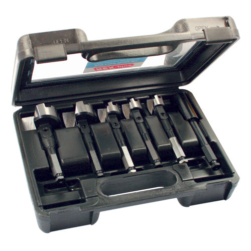 Rex-Plus Electricians Self Feed Wood Bit Set 6pc 25-51mm-Power Tool Accessories-Tool Factory