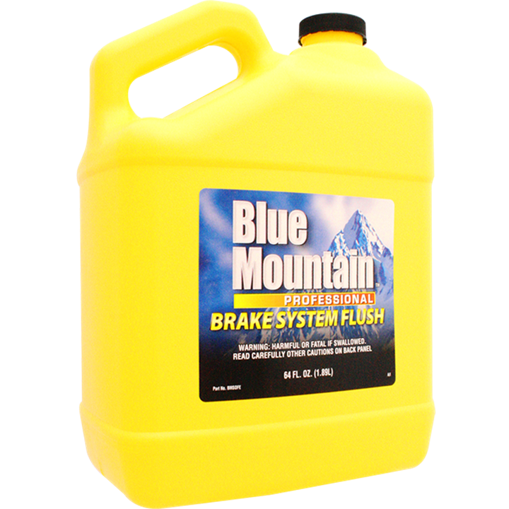 Blue Mountain Brake System Flush 64Oz / 1.9L-Brake Cleaners-Tool Factory