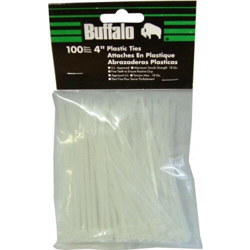 Buffalo Cable Ties 100-pce 100mm