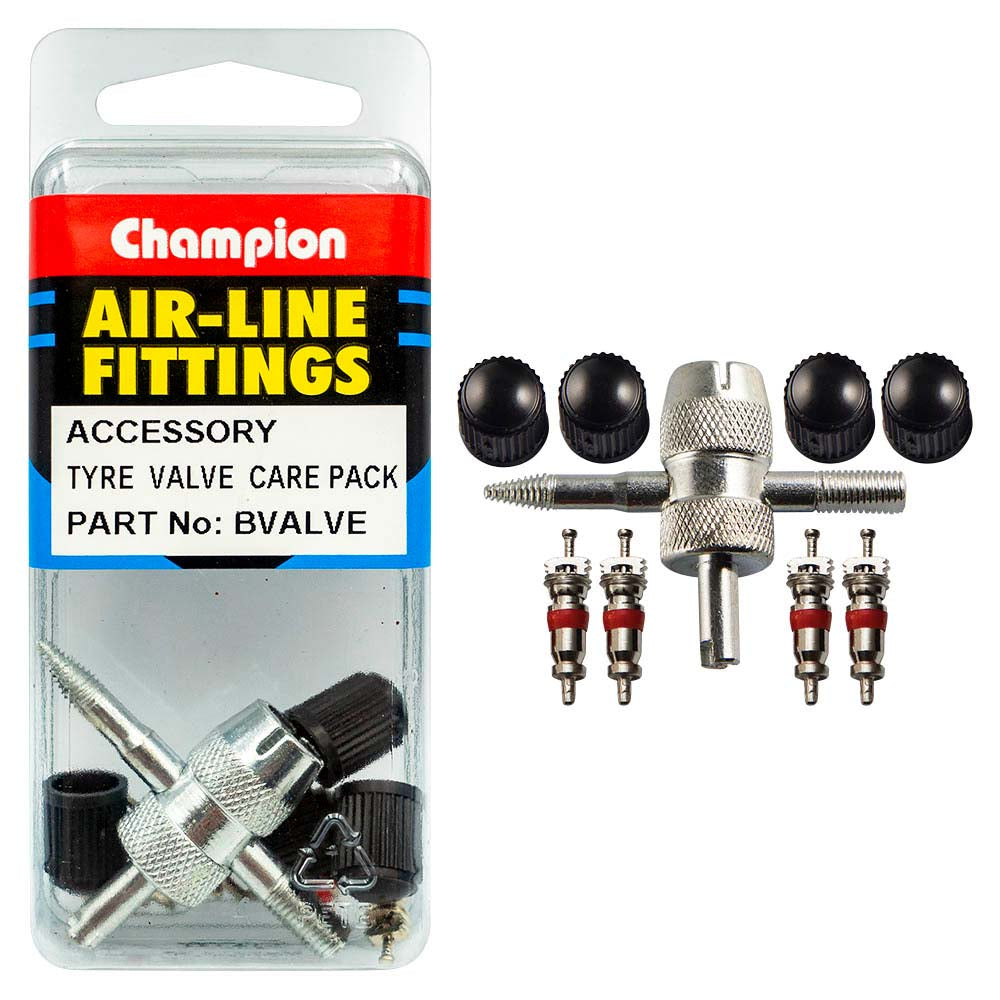 Champion Tyre Valve Care Pack