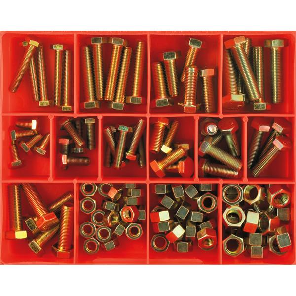 Champion 113Pc Unf S/Screw & Nut Assortment | Assortments - Bolts, Set Screws & Nuts-Fasteners-Tool Factory