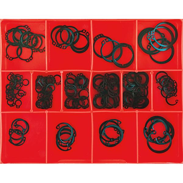 155Pc Internal / External Circlip Assortment | Assortments - Circlips-Fasteners-Tool Factory