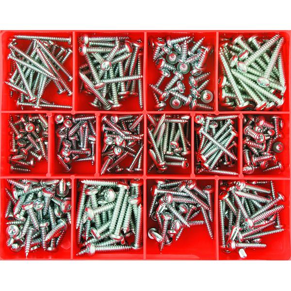 Torx Security S/Tapping Screw Assortment Pan Hd | Assortments - Security Screws-Fasteners-Tool Factory