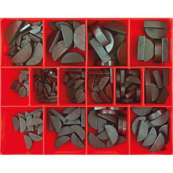 Champion 177Pc Woodruff Key Assortment Imperial | Assortments - Woodruff Keys-Fasteners-Tool Factory