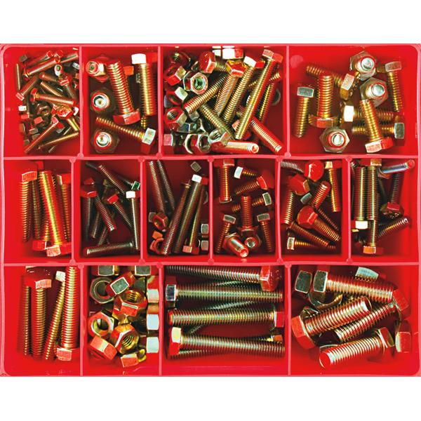 Champion 221Pc Metric Set Screw & Nut Assortment | Assortments - Bolts, Set Screws & Nuts-Fasteners-Tool Factory