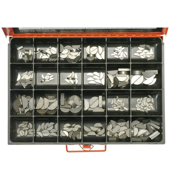 Champion Master Kit 341Pc Woodruff Keys Metric & Imperial | Master Kits - Misc-Fasteners-Tool Factory