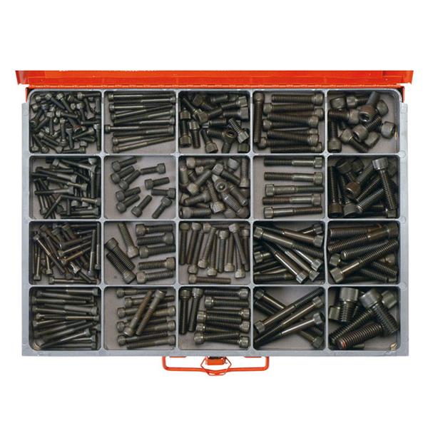 300Pc Bsw 12.9 Ht Socket Head Cap Screw Assortment | Master Kits - Socket Cap Screws-Fasteners-Tool Factory
