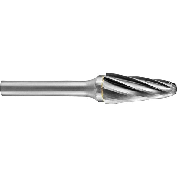 Carbide Burr 1/2 X 1-1/8 X 1/4In Tapered Radius Ac | Accessories - Tapered Radius-Power Tools-Tool Factory