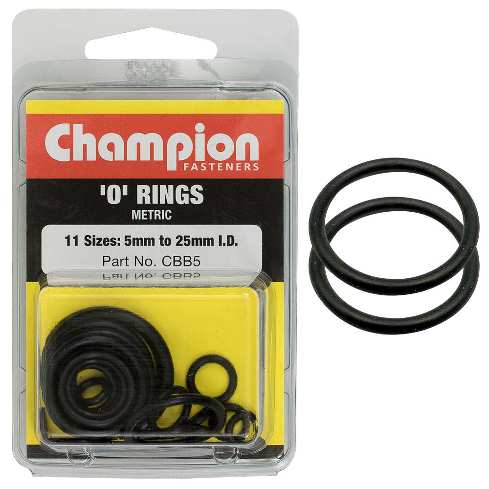 Champion 22Pc Metric O-Ring Assortment