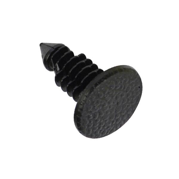 Champion Xmas Tree Clip Black 12Mm Head X 15Mm - 50Pk | Bulk Packs - X-Mas Tree Clips-Fasteners-Tool Factory