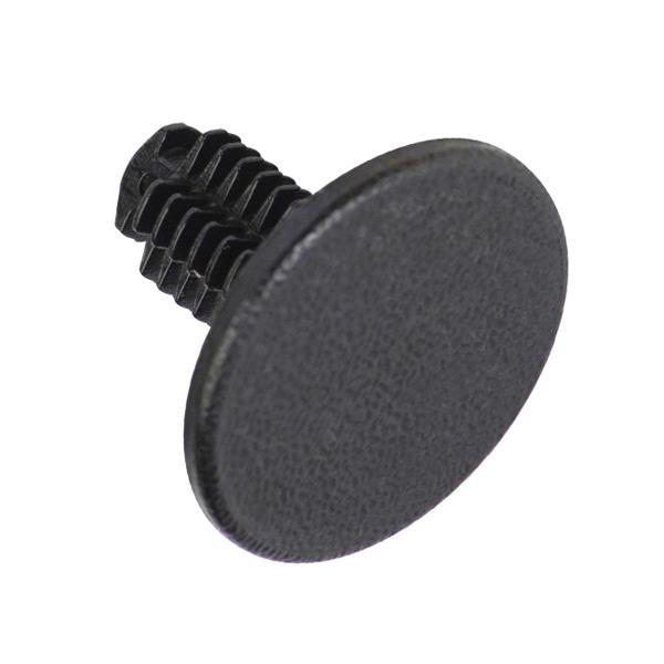 Champion Xmas Tree Clip Black 20.2Mm Head X 15Mm - 50Pk | Bulk Packs - X-Mas Tree Clips-Fasteners-Tool Factory