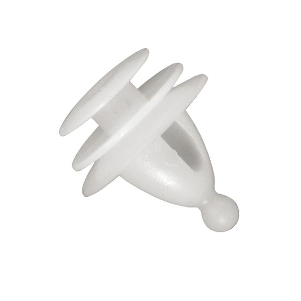 Champion Door Trim Clip White 13Mm X 14Mm - 50Pk | Bulk Packs - Door Trim Clips-Fasteners-Tool Factory