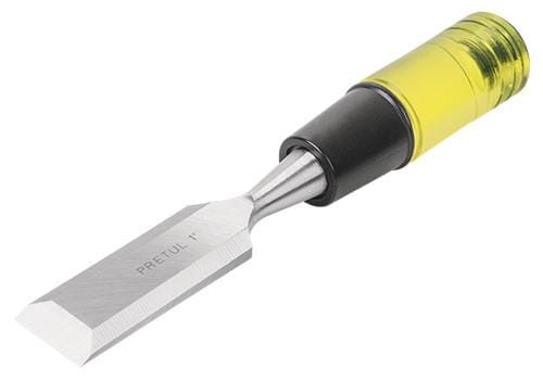 Truper Wood Chisel with Rubber Grip In Hanger 16mm