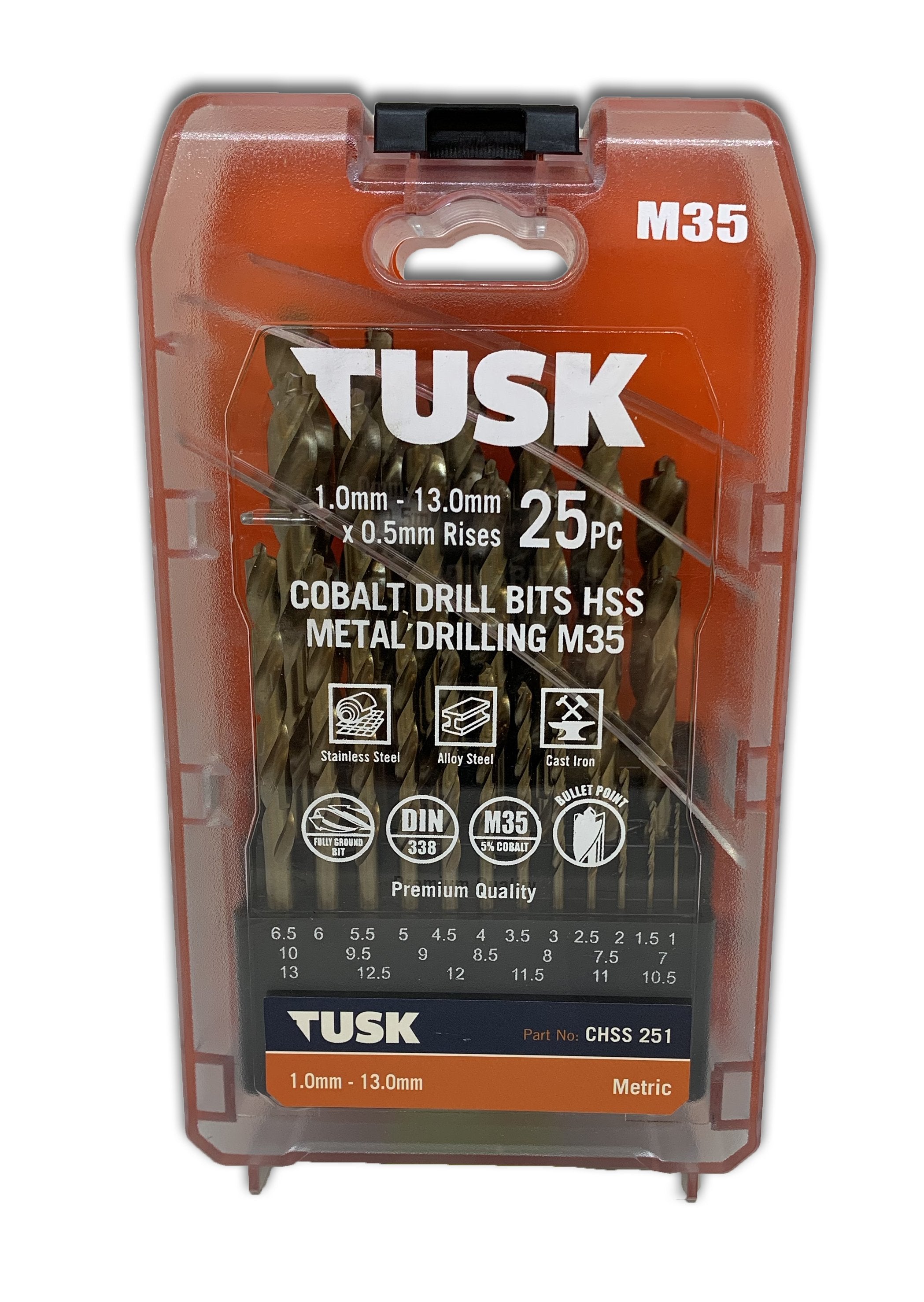 Cobalt Drill Bits Kit M35-Drilling-Tool Factory