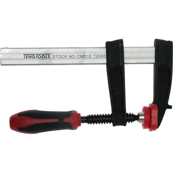 Teng F-Clamp Ductile Cast Iron 400 X 175Mm | Vices & Clamps - F-Clamps-Hand Tools-Tool Factory