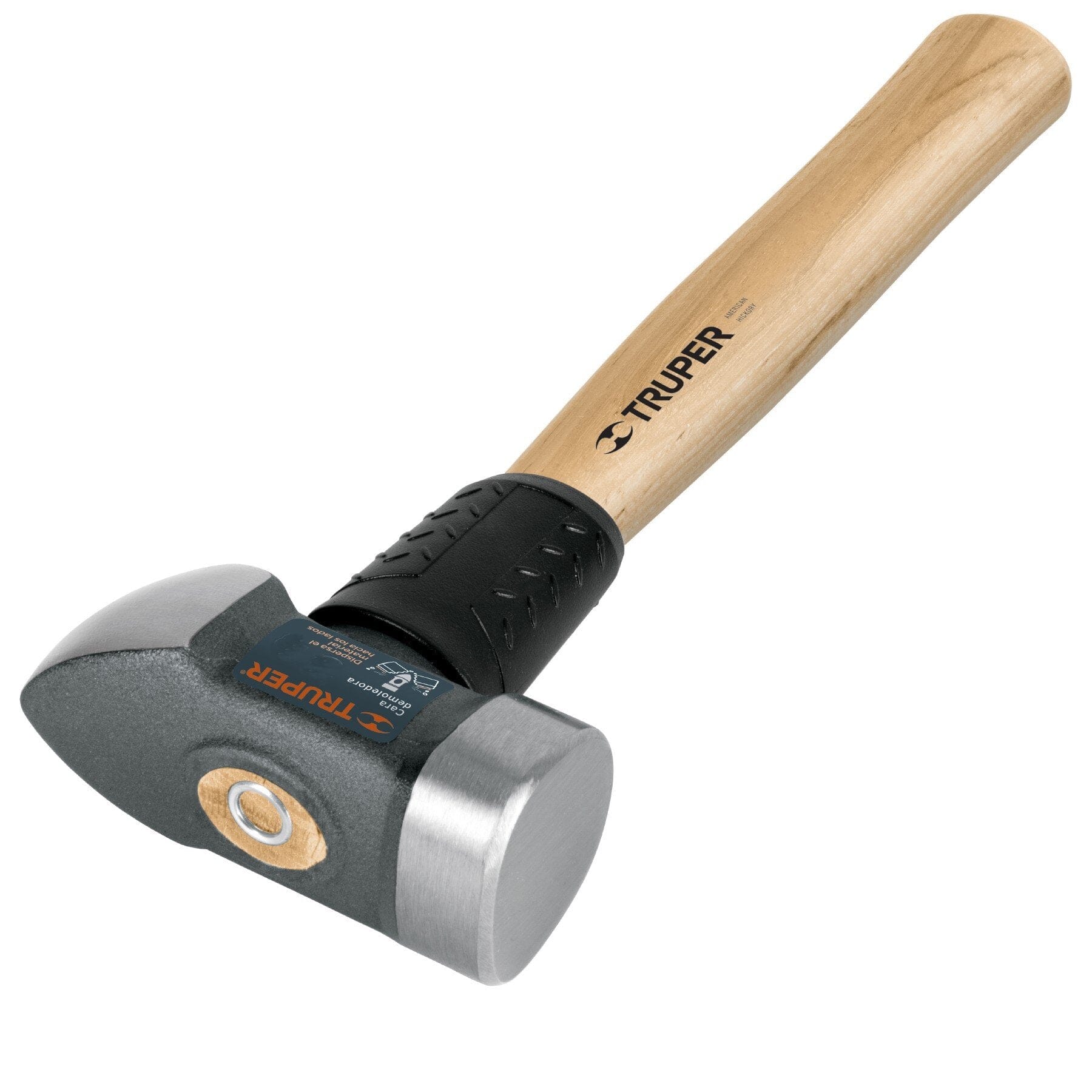 Truper Demolition Hammer with 30cm Wood Handle Large Face 4lb