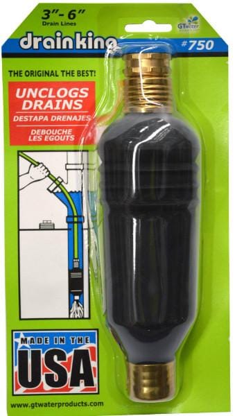 Drain King Water Pulse Drain Cleaner for pipe diameter 75-150mm