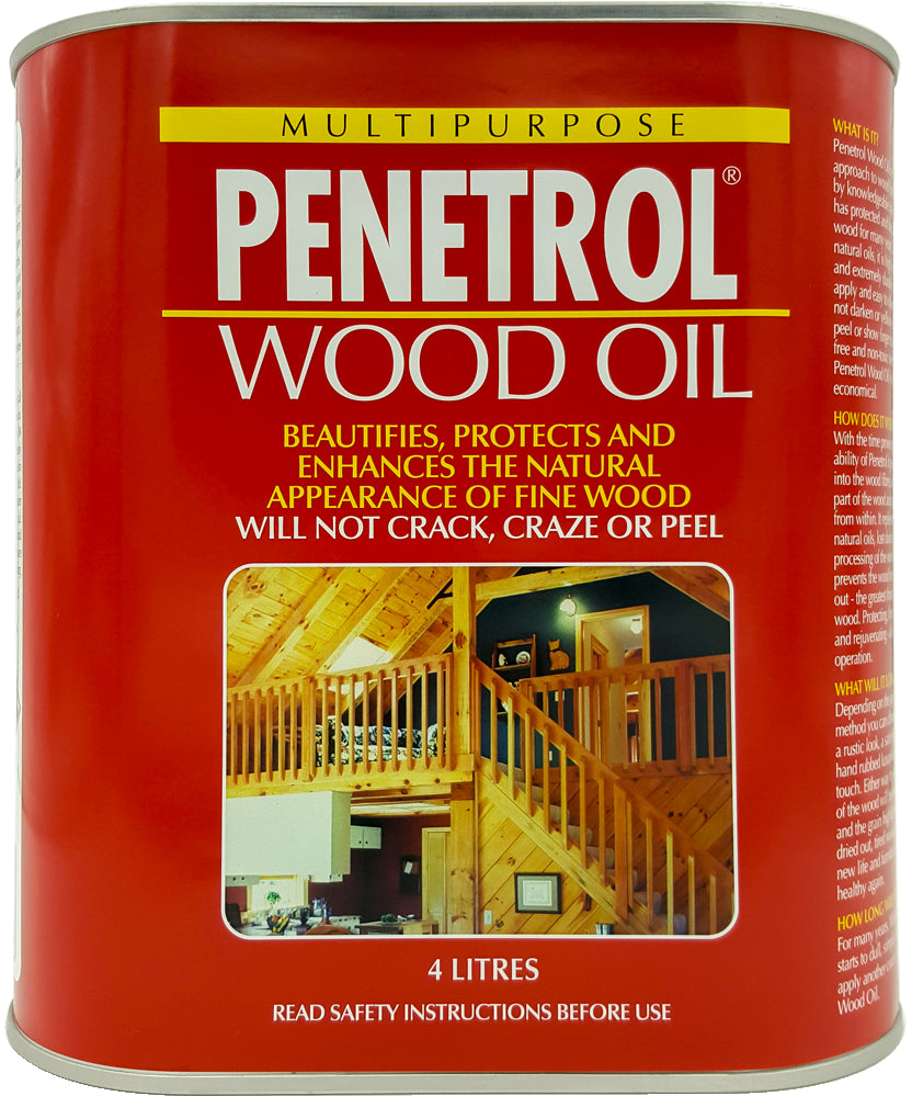 Flood Penetrol Wood Oil 4L (Red Can)