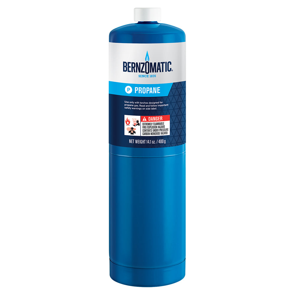 BernzOmatic Tall Boy Propane Gas Cylinder 400g (14.1oz)-Gas Tools & Accessories-Tool Factory