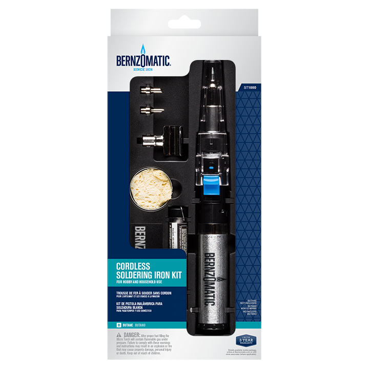BernzOmatic Soldering & Repair Kit 7-in-1 Butane