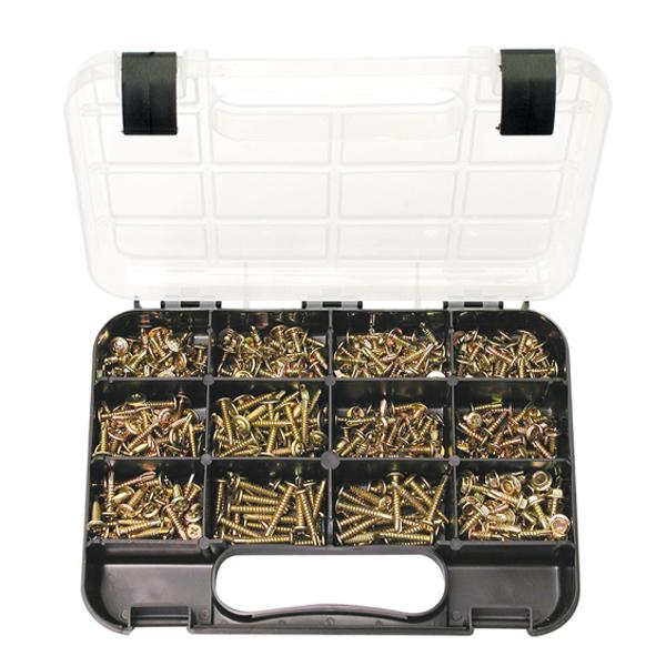 Champion Gj Grab Kit 460Pc Self-Drilling Screws | Grab Kits-Fasteners-Tool Factory