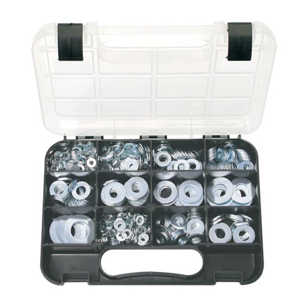 Champion Gj Grab Kit 740Pc Flat Washers Metric & Imperial | Grab Kits-Fasteners-Tool Factory