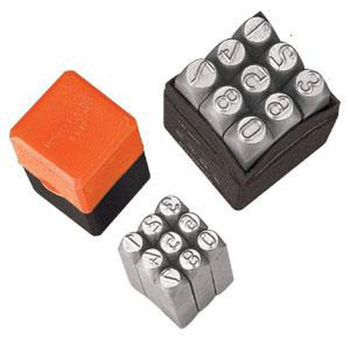 Groz Number Punch Set 3Mm | Punches & Chisels - Number & Letter Punches-Hand Tools-Tool Factory