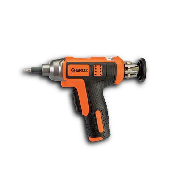 Groz 4.0V Insta-Drive Screwdriver - 4.5Nm | Cordless - Drills & Drivers-Power Tools-Tool Factory
