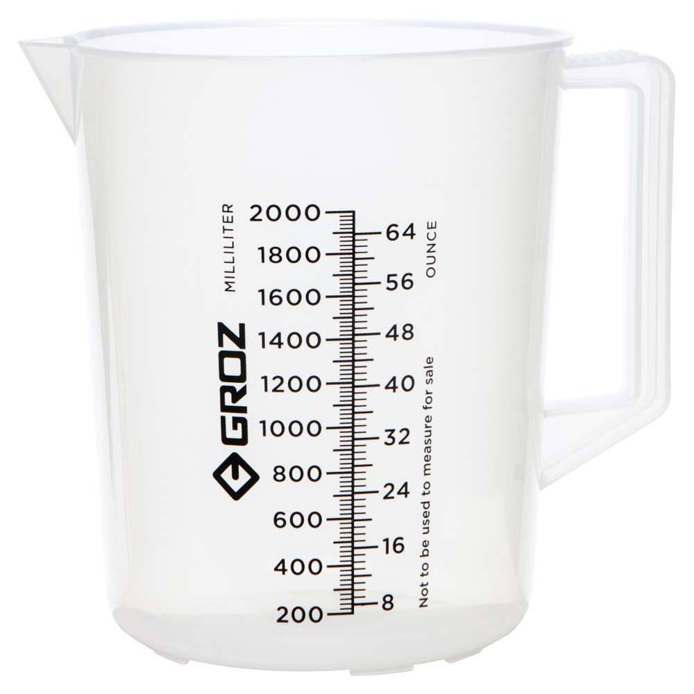 Groz Polypropylene Measuring Jug 2000ml