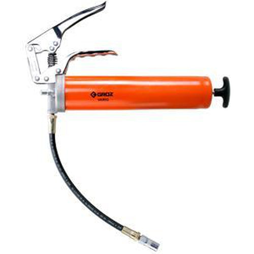 Groz Hd Vario Pistol Grip Grease Gun 450Gm 7000Psi | Greasing Equipment - Grease Guns-Lubrication Equipment-Tool Factory