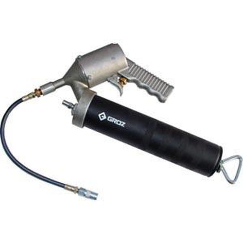Groz Pneumatic Grease Gun 400Gm Single Shot | Greasing Equipment - Grease Guns-Lubrication Equipment-Tool Factory