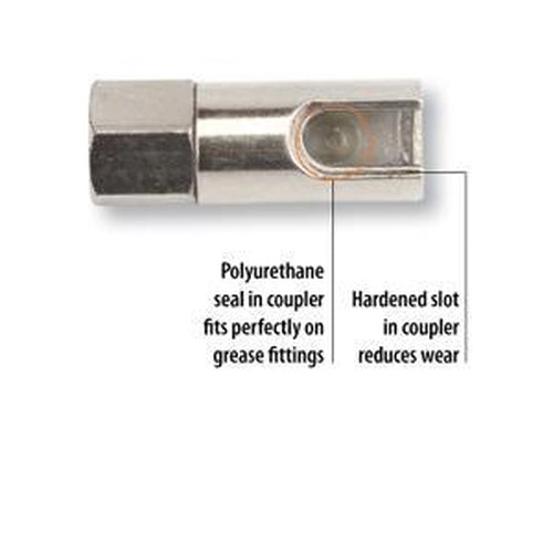 Groz Hydraulic Coupler 90Deg | Greasing Equipment - Grease Gun Accessories-Lubrication Equipment-Tool Factory