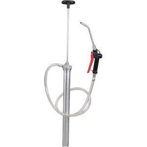 Groz 60L Drum Spring Loaded Oil Pump W/Gun | Oiling Equipment - Oil Pumps-Lubrication Equipment-Tool Factory