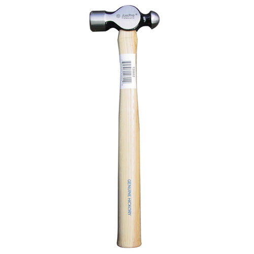 AmPro Ballpein Hammer Wooden Handle 225g (8oz)-Hand Tools-Tool Factory