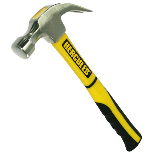 Hercules Claw Hammer (Fibreglass Handle) 20oz-Hand Tools-Tool Factory