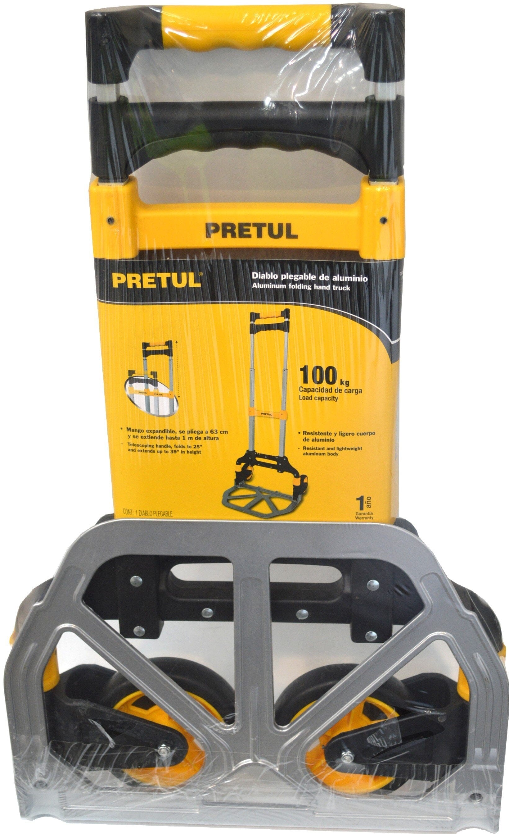 Pretul Hand Truck Folding Alloy 100kg