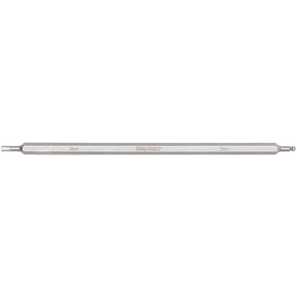 Teng 175Mm Hex Ball 3Mm X Hex 3Mm Dbl-Ended | Bits & Drivers - Hex (175mm Long)-Hand Tools-Tool Factory