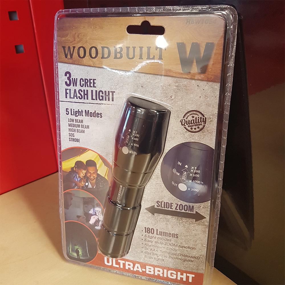 Woodbuilt CREE LED Flash Light