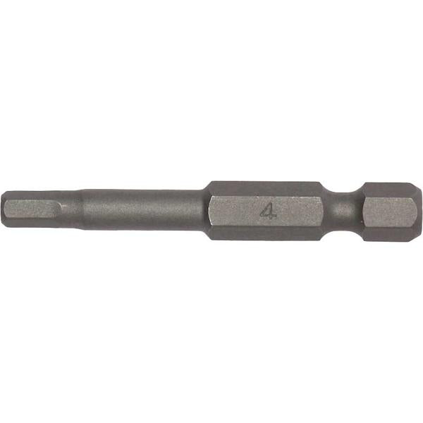 Teng 3Pc 1/4In Hex 4Mm Hex Bit X 50Mm (L) | Bits & Drivers - Hex (50mm Long)-Hand Tools-Tool Factory