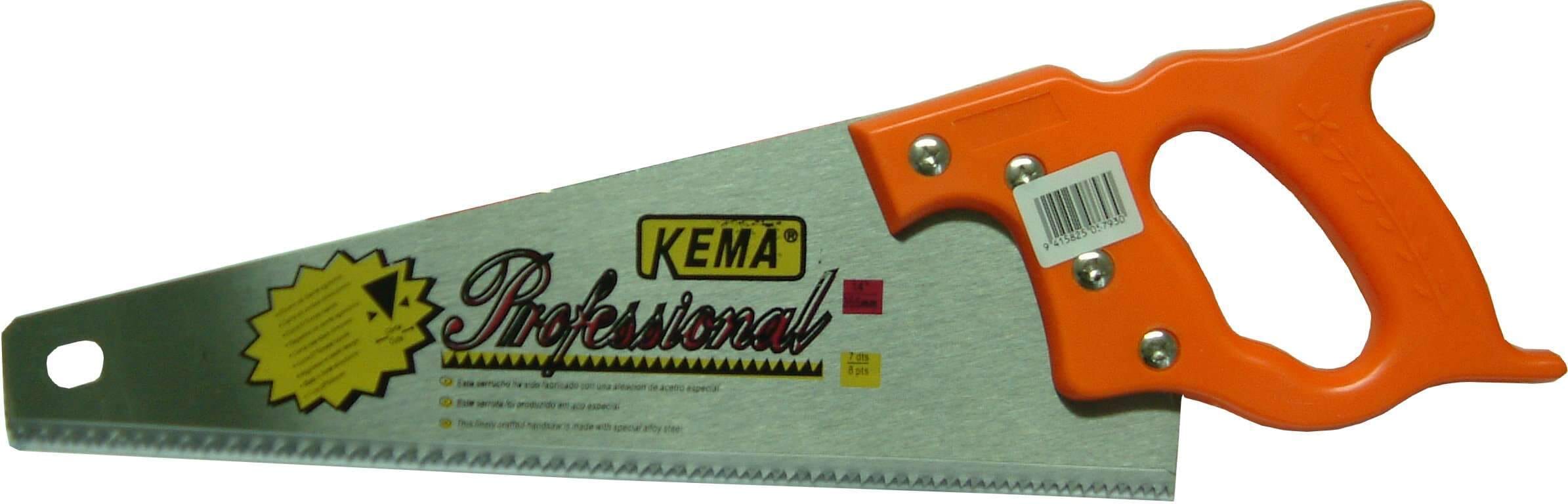Kema Tool Box Saw with Orange Handle 16-Point 350mm