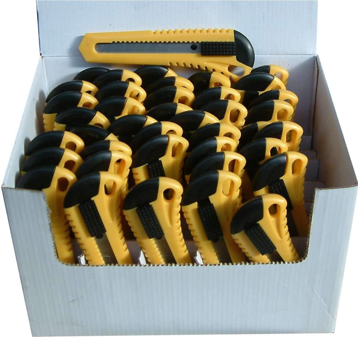 Xcel Trimming Knife Display - Large Snap-Off 40-pce