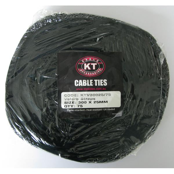 Velcro Straps 300 X 25Mm X 75 Straps** | Velcro-Cable Ties-Tool Factory
