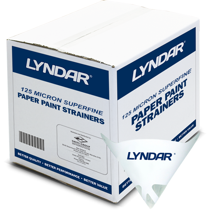 Lyndar Paper Paint Strainer Superfine (125 Micron) (Box 1000)-Paint Strainers & Filters-Tool Factory