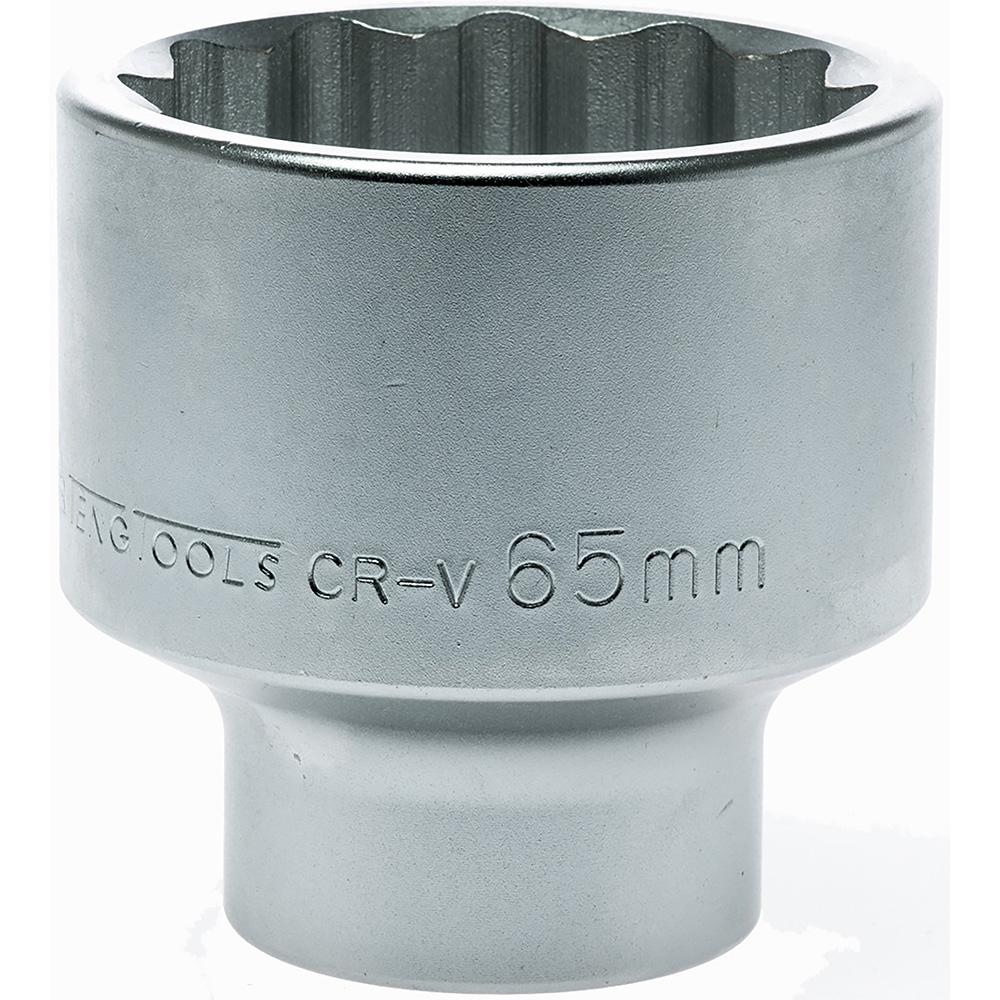 Teng 1In Dr. Socket 65Mm 12Pnt | Socketry - 1 Inch Drive-Hand Tools-Tool Factory