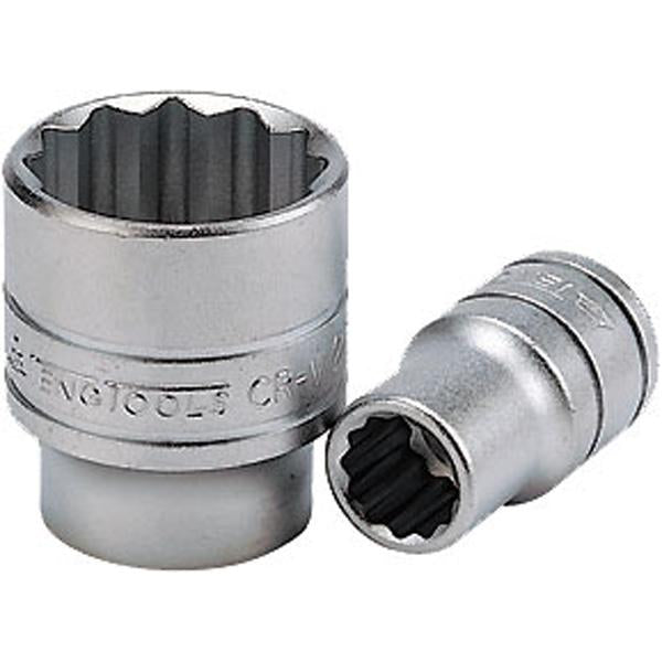 Teng 1/2In Dr. Socket 28Mm 12Pnt | Socketry - 1/2 Inch Drive-Hand Tools-Tool Factory