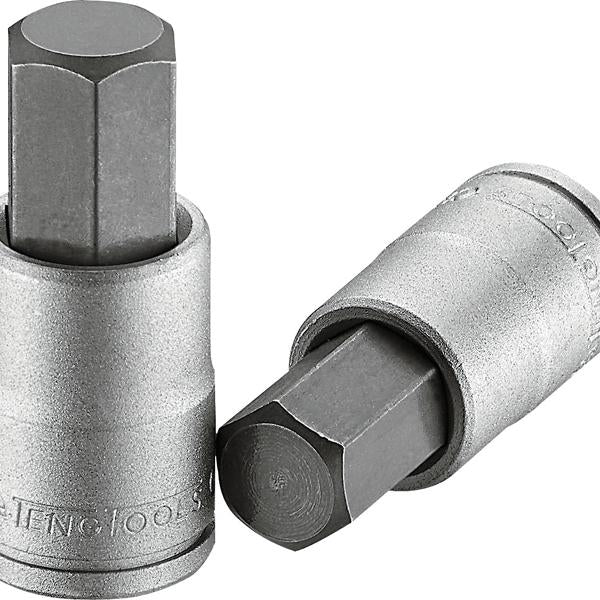 Teng 1/2In Dr. Bit Socket Hex 1/4In | Socketry - 1/2 Inch Drive-Hand Tools-Tool Factory