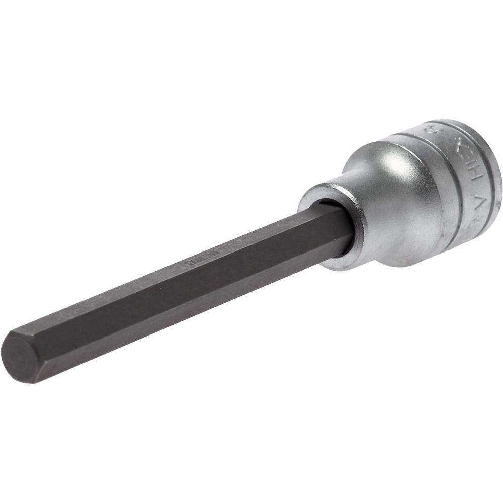 Teng 1/2In Dr. Bit Socket Hex 8Mm X 115Mm (L) | Socketry - 1/2 Inch Drive-Hand Tools-Tool Factory