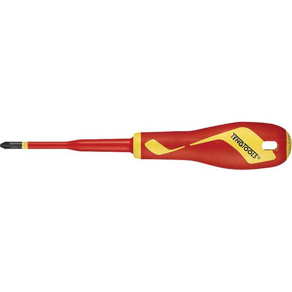 Teng Md 1000V Vde Screwdriver Pz2 X 100Mm (Rbd) | Screwdrivers - Insulated-Hand Tools-Tool Factory