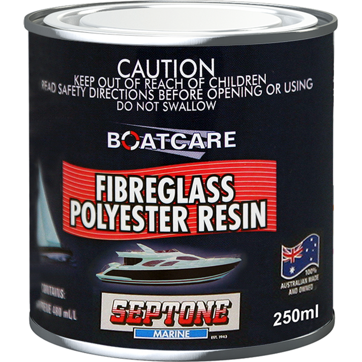 Septone Polyester Resin 250Ml-Marine Cleaning Products-Tool Factory